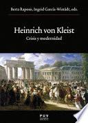 libro Heinrich Von Kleist